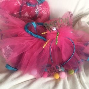 Mud Pie birthday Princess tutu.